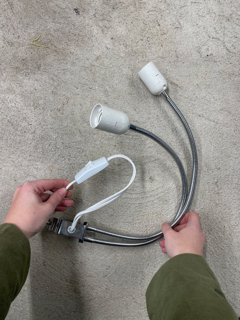 Gooseneck Dual Lamp