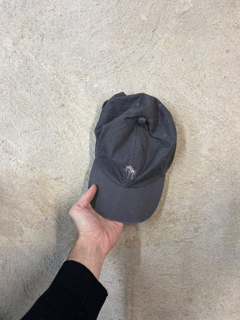 Gray Palm Tree Dad Hat