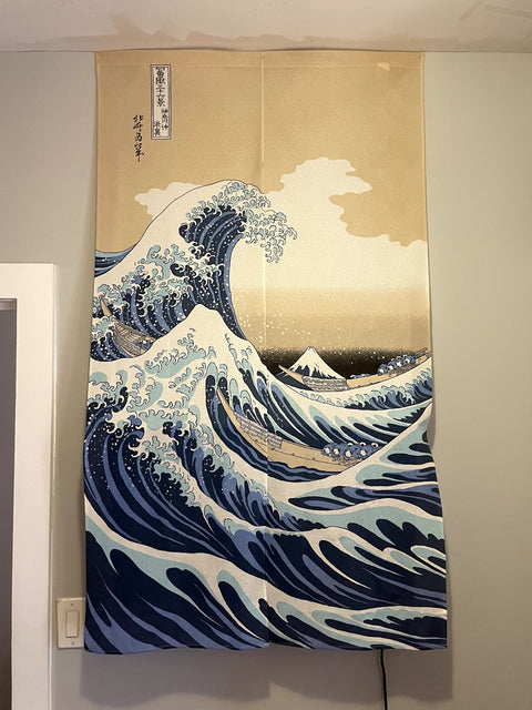Great Wave Off Kanagawa Wall Hanging Tapestry