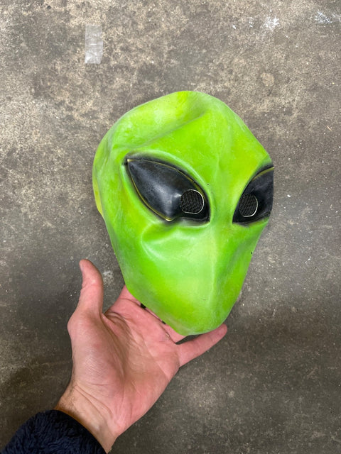 Green Alien Mask, Adult Size