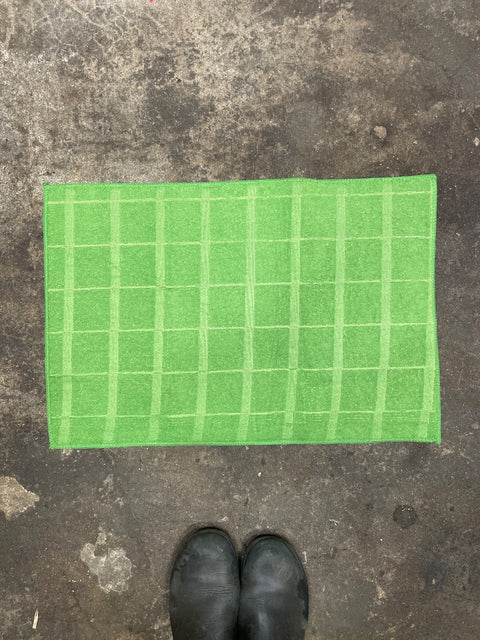 Green Checkered Kitchen Towel