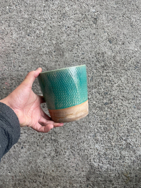 Green Decorative Ceramic Pot