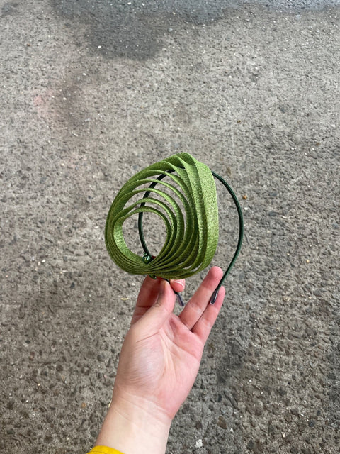 Green Decorative Headband
