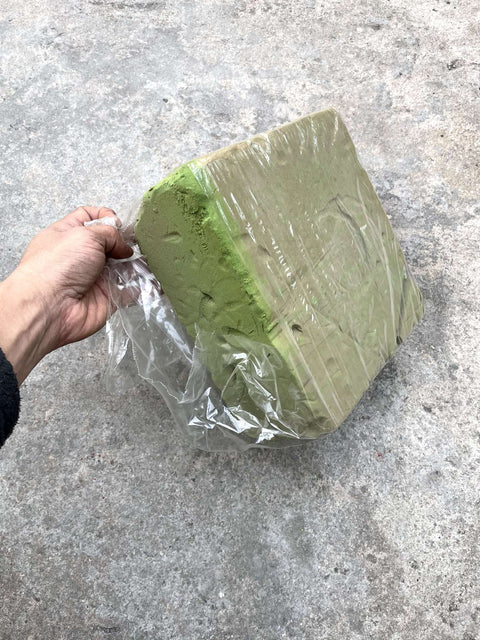 Green Floral Foam Block