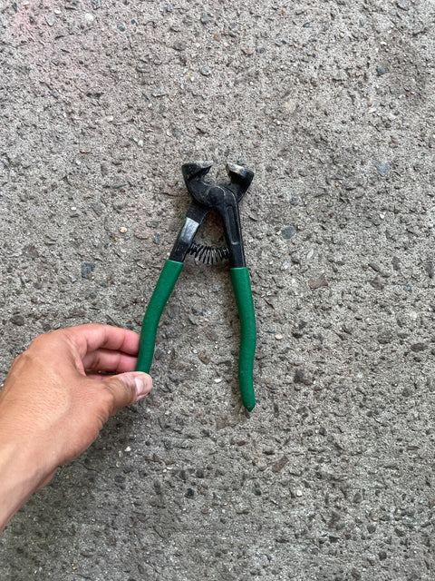 Green Handle Nail Plyers