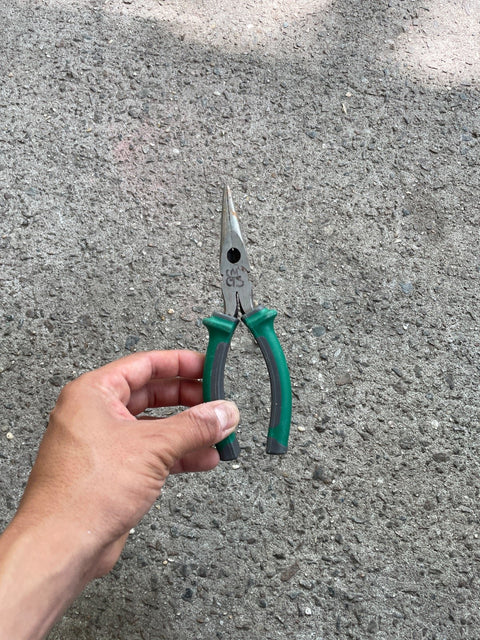Green Handled Pliers