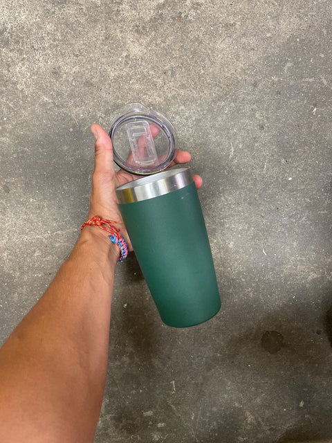 Green Insulated Coffee Tumbler