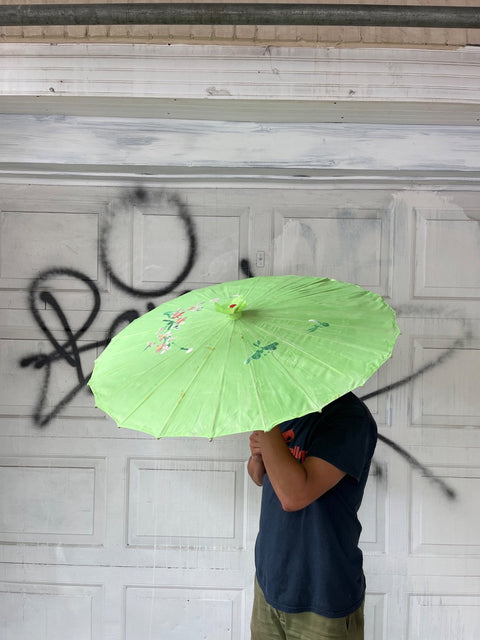 Green Japanese Parasol
