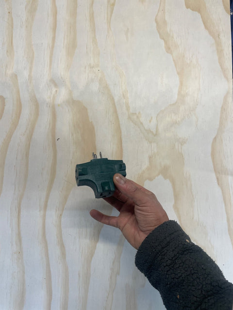 Green Outlet Adapter