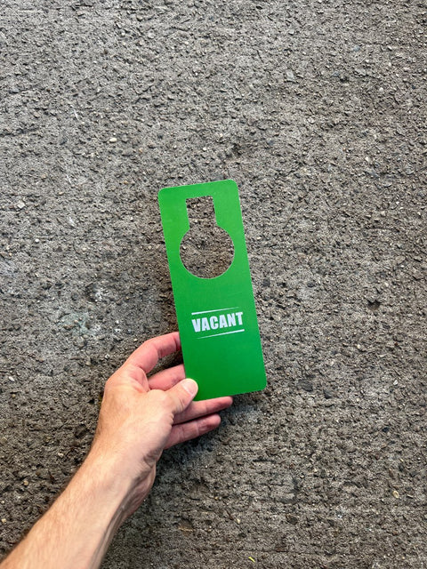 Green Vacant / Occupied Door Hanger