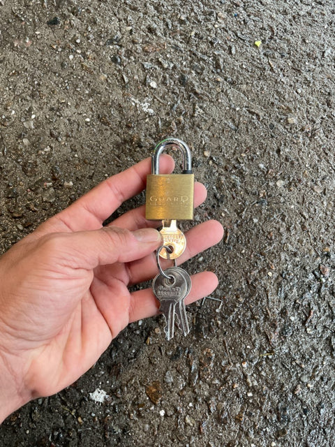 Guard Security Padlock And Keys