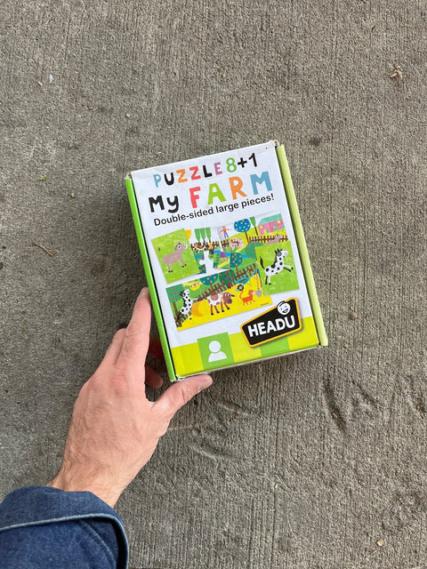 HEADU Double Sided My Farm Puzzle