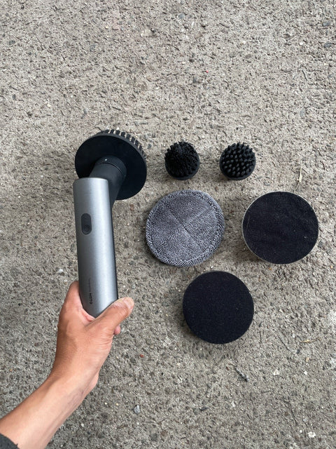 HOTO Electric Cleaning Brush Set