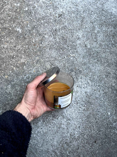 Half A Bourbon & Wild Mint Scented Candle