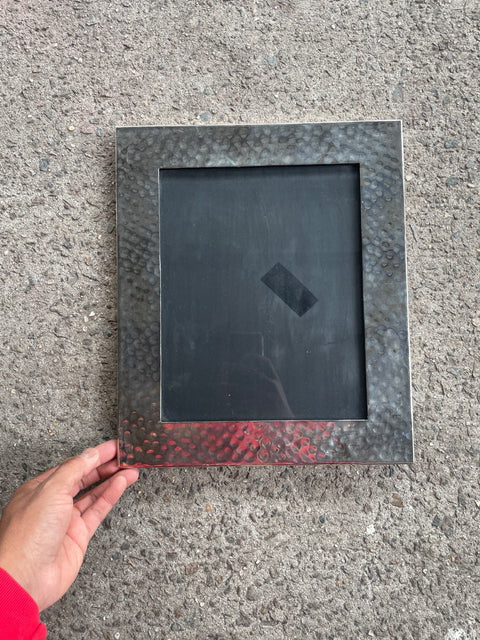 Hammered Metal Picture Frame, 11x13”