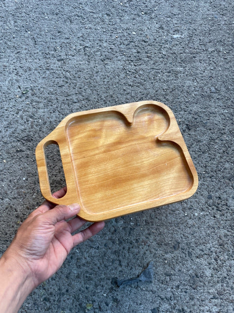 Handled Wooden Serving Tray