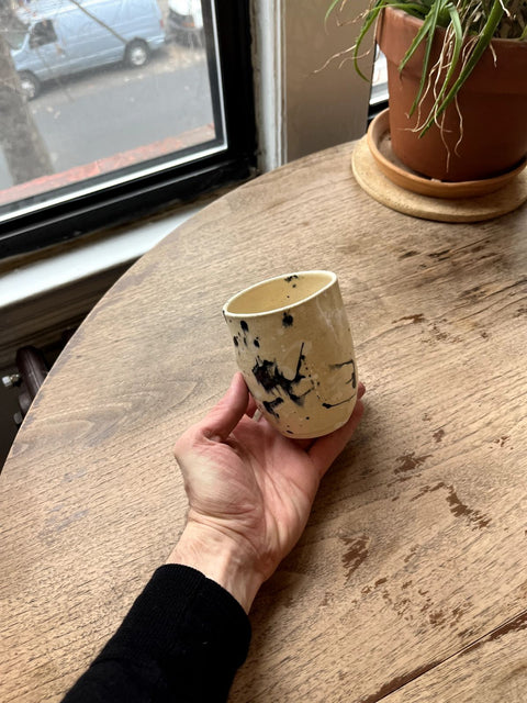 Handmade Ceramic Splatter Coffee Mug