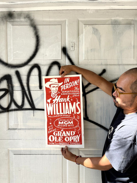 Hank Williams Grand Ole Opry Print