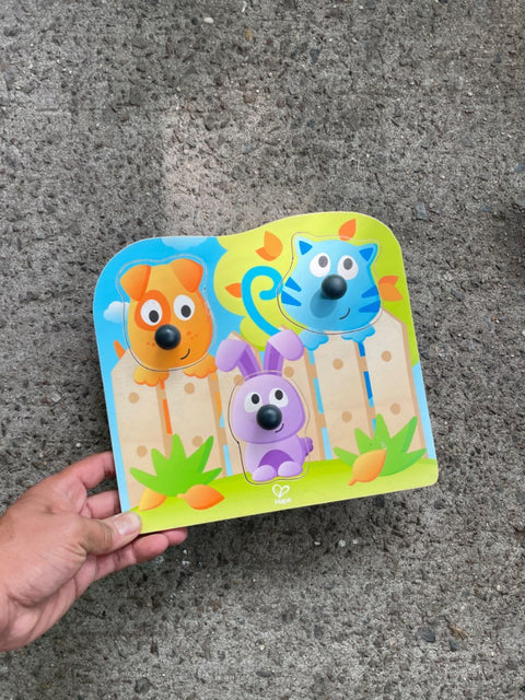 Hape Animal Friends Wooden Puzzle