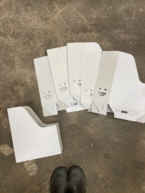 Happy Cardboard File Holders