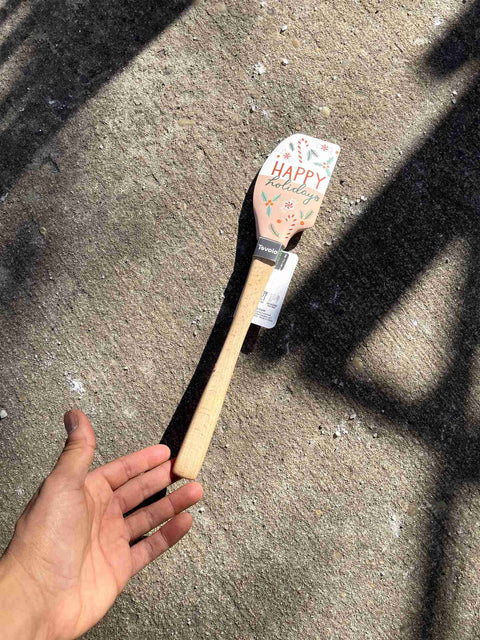 Happy Holidays Spatula
