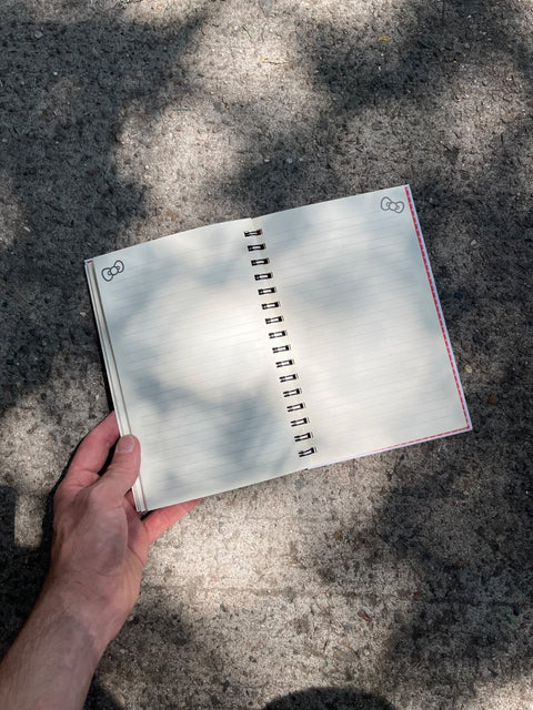 Hardcover Hello Kitty Spiral Notebook