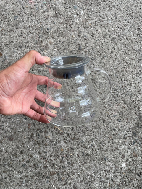 Hario Coffee Server Clear Glass