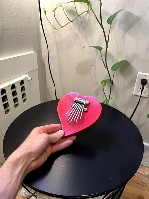 Heart-shaped Thumb Piano