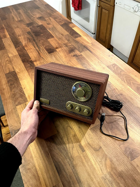Hearth & Hand Portable AM/FM Bluetooth Radio
