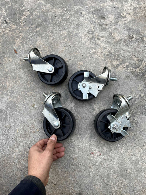 Heavy-Duty Caster Wheel Set