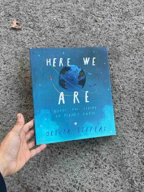 Here We Are Illustrated Book by Oliver Jeffers