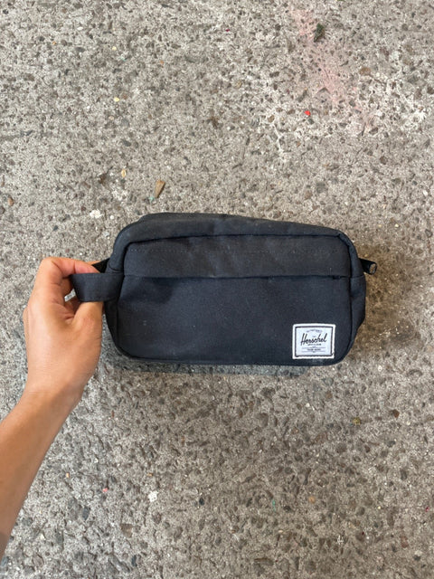 Herschel Black Toiletry Bag