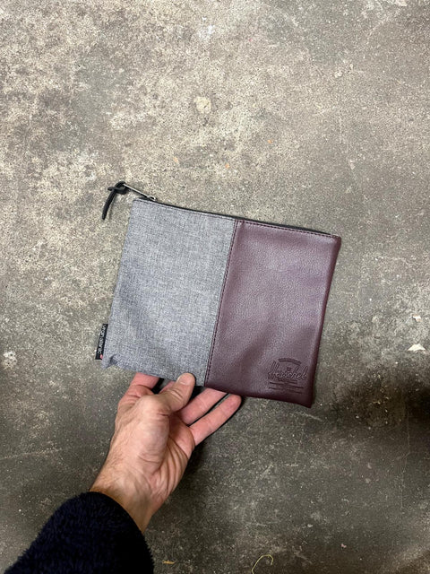 Herschel Two-Tone Zipper Pouch