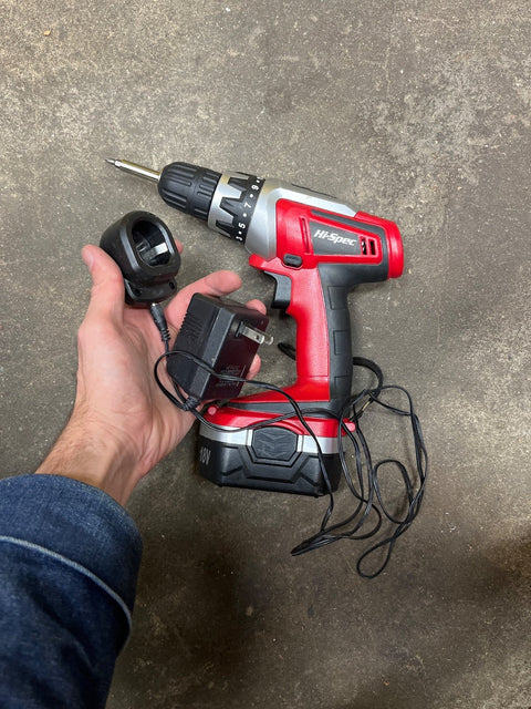 Hi-Spec Drill And Bits & Charger