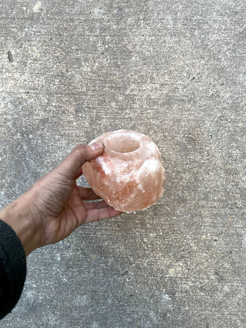 Himalayan Salt Candle Holder