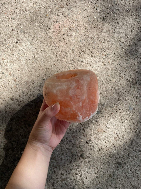 Himalayan Salt Tea Candle Holder