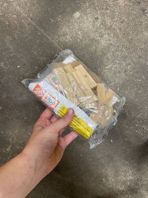 Home Depot Flower Building Kit