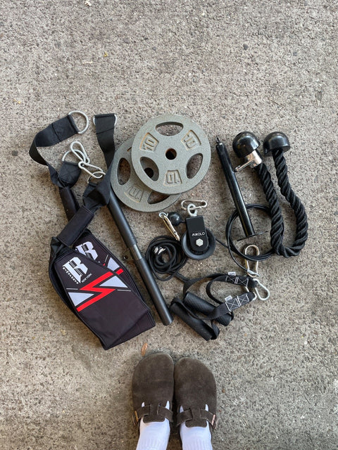 Home Gym Pulley System