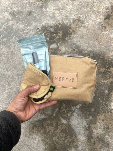 Hopper Travel Kit & Hudson Made Toiletries