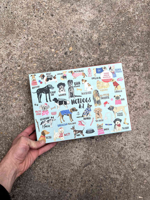 Hotdogs A-Z  1000 Pieces Puzzle