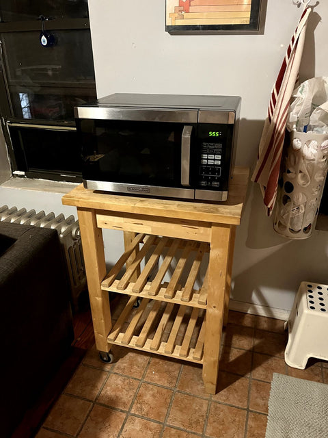 IKEA BEKVÄM Kitchen Cart, W24xD19xH34"