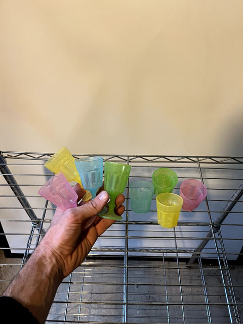 IKEA DUKTIG 8 Pieces Glass Kids Set