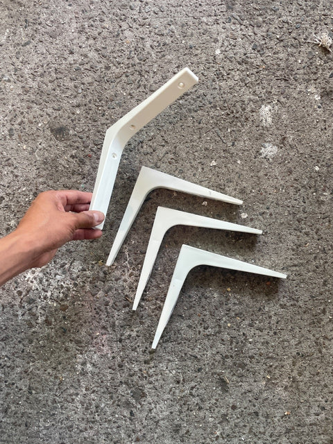 IKEA EKBY Shelf Brackets In White