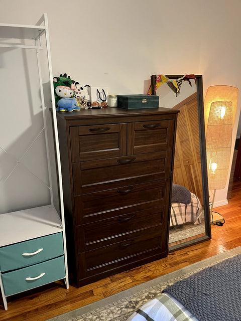 IKEA SONGESAND 6-Drawer Dresser, W32xD20xH50"