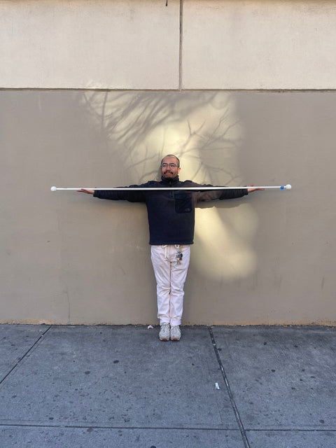 White Curtain Rod