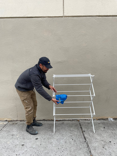 White Drying Rack