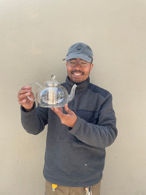 Williams Sonoma Glass Teapot