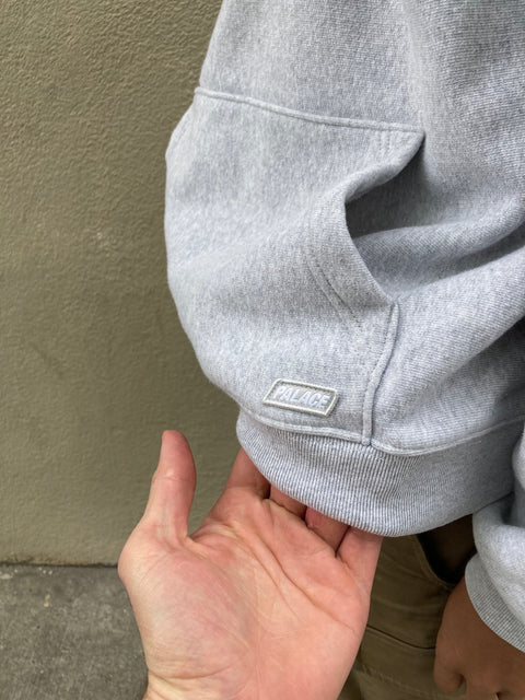 Like New Palace Gray Hoodie, Size L
