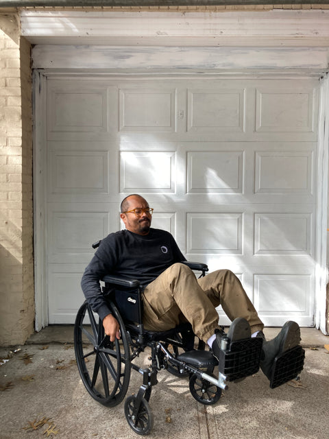 Drive Wheelchair To Skip The Line At The Airport