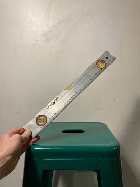 Aluminum Ruler With Water Level